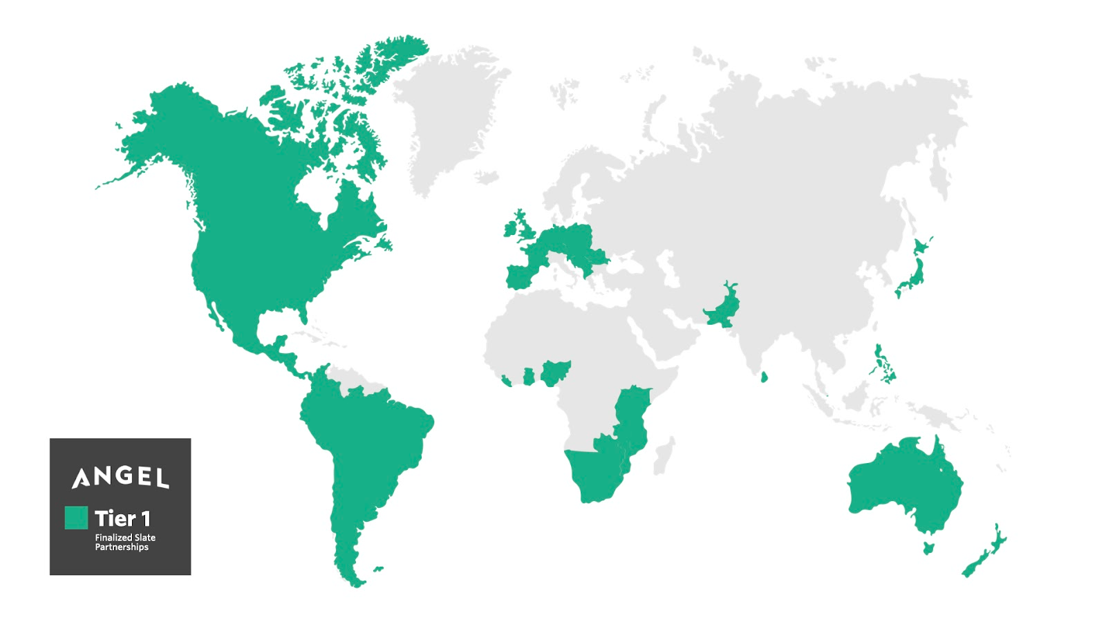 Angel Announces Third Round of International Distribution Partnerships